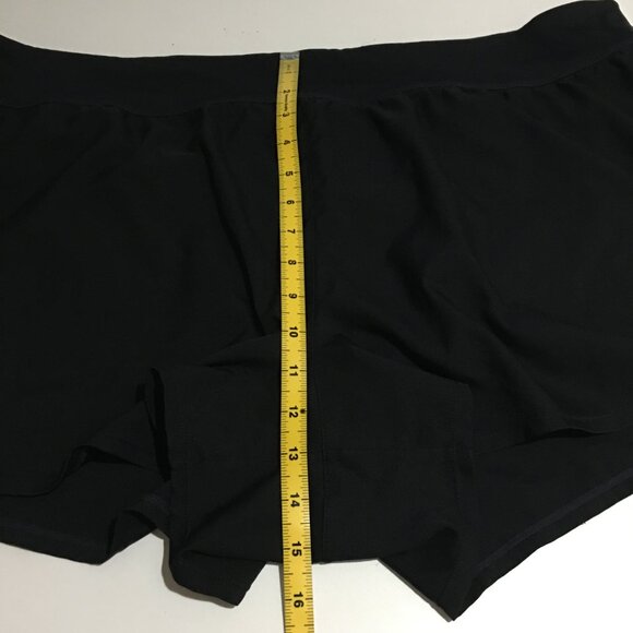 Nike Womens Size 3X Running Shorts Solid Black - Picture 10 of 11